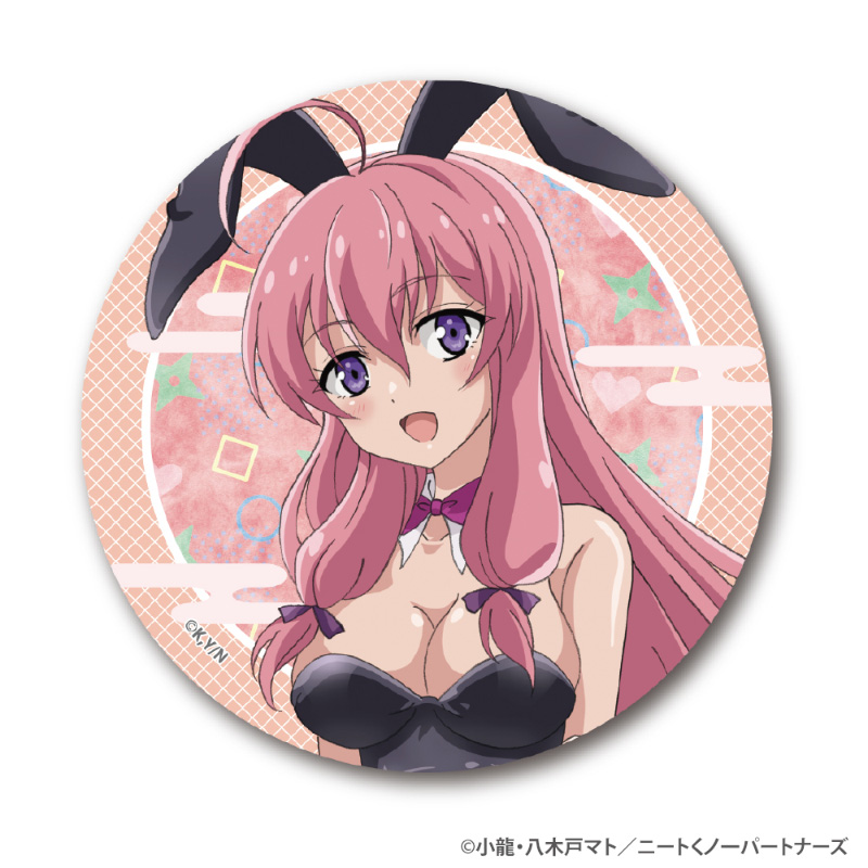 BIG缶バッジ　描きおろしバニーver.