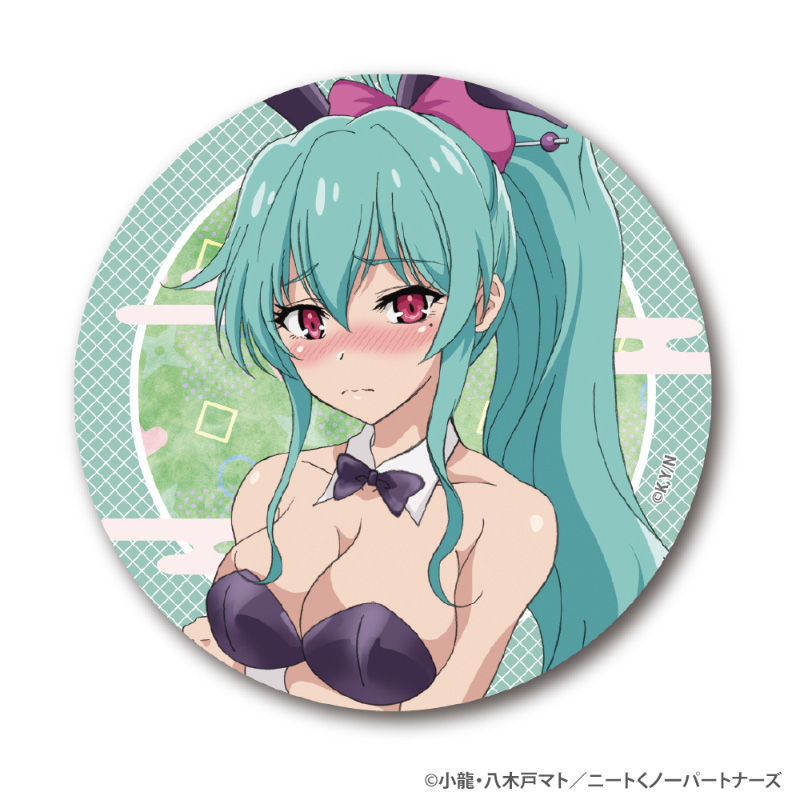 BIG缶バッジ　描きおろしバニーver.