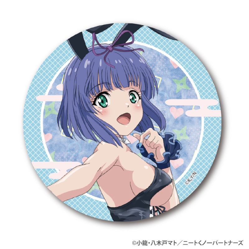 BIG缶バッジ　描きおろしバニーver.